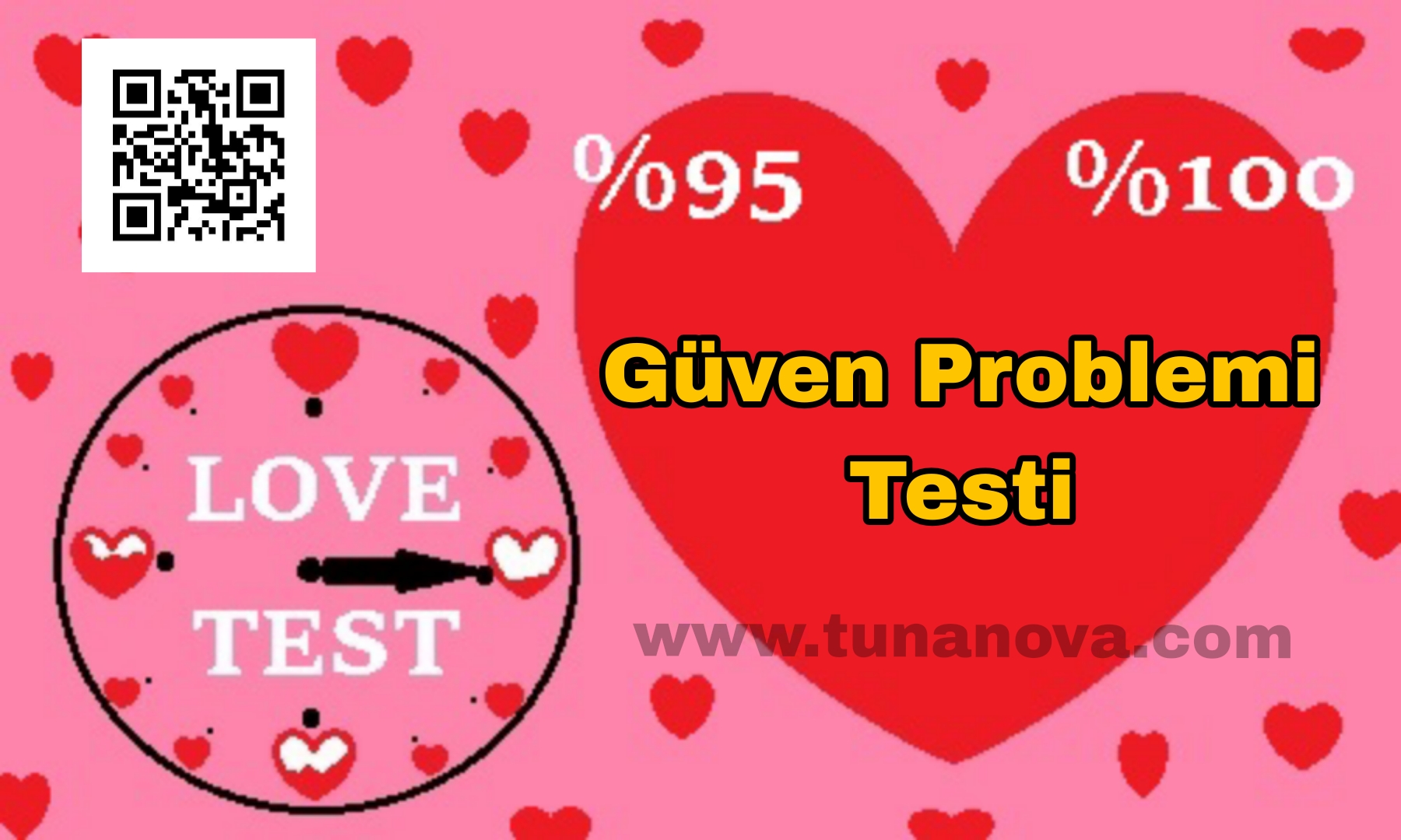 Güven problemi testi görseli; ilişkilerdeki sadakat algısını, geçmiş travmaların bugüne etkisini, partnerinize duyduğunuz emniyet hissini ve şüphe yönetimini profesyonelce analiz eder. Karşılıklı dürüstlüğü, açık iletişimi ve duygusal şeffaflığı ölçen bu kapsamlı değerlendirme, sağlıklı bir birliktelik kurmanıza engel olan kaygılarınızı tespit ederek güven bağınızı yeniden inşa etmenize yardımcı olur.