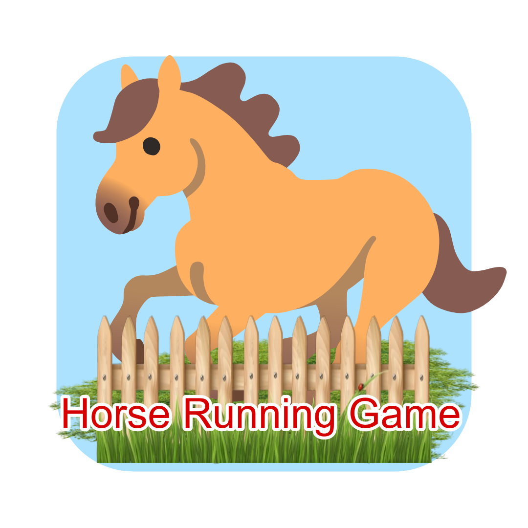 Atlı koşu oyunu oyna, hızlı atlarla yarışa katıl, engelleri aş ve birinci olmaya çalış, heyecan dolu yarış oyunu